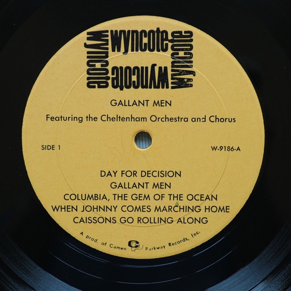 The Cheltenham Orchestra And Chorus – Gallant Men - Military 12" Vinyl LP W-9186 - Picture 3 of 10